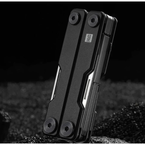 Мультитул HuoHou Mini Multi-Tools, 11 инструментов, чёрный